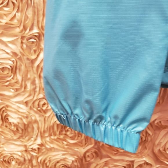 💙🖤 NWT Landway Blue Windbreaker Jacket Coat - Picture 6 of 13